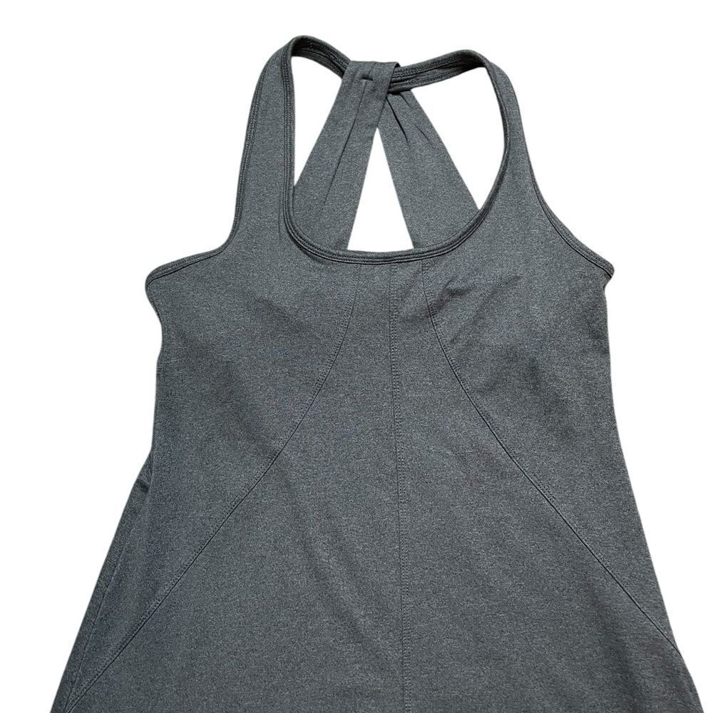 LOLE Sunsetta Gray Racerback Dress Size Small - Picture 5 of 8